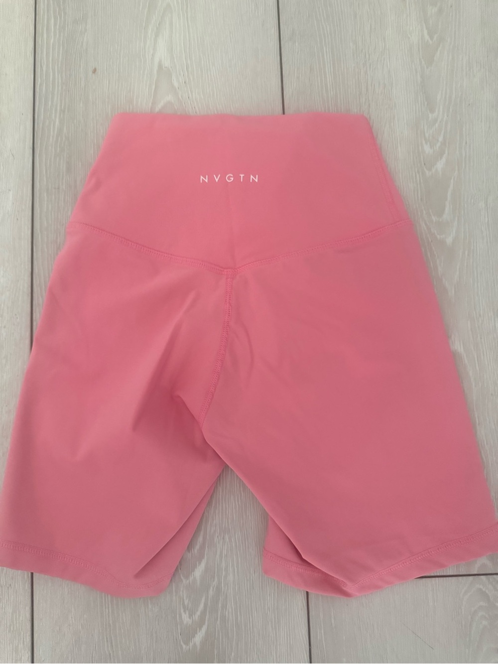 NVGTN Coral Pink High-Rise Women's Bike Shorts#A5